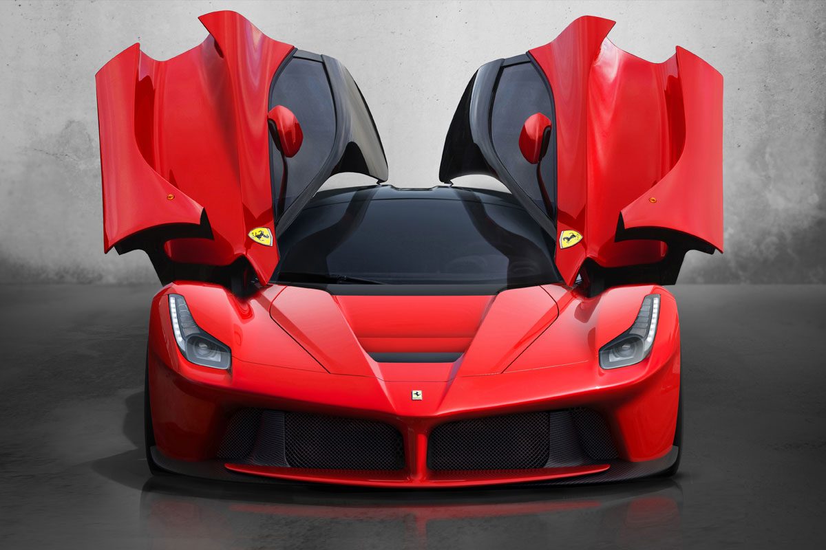 Ferrari LaFerrari · أحمر — الصورة 2