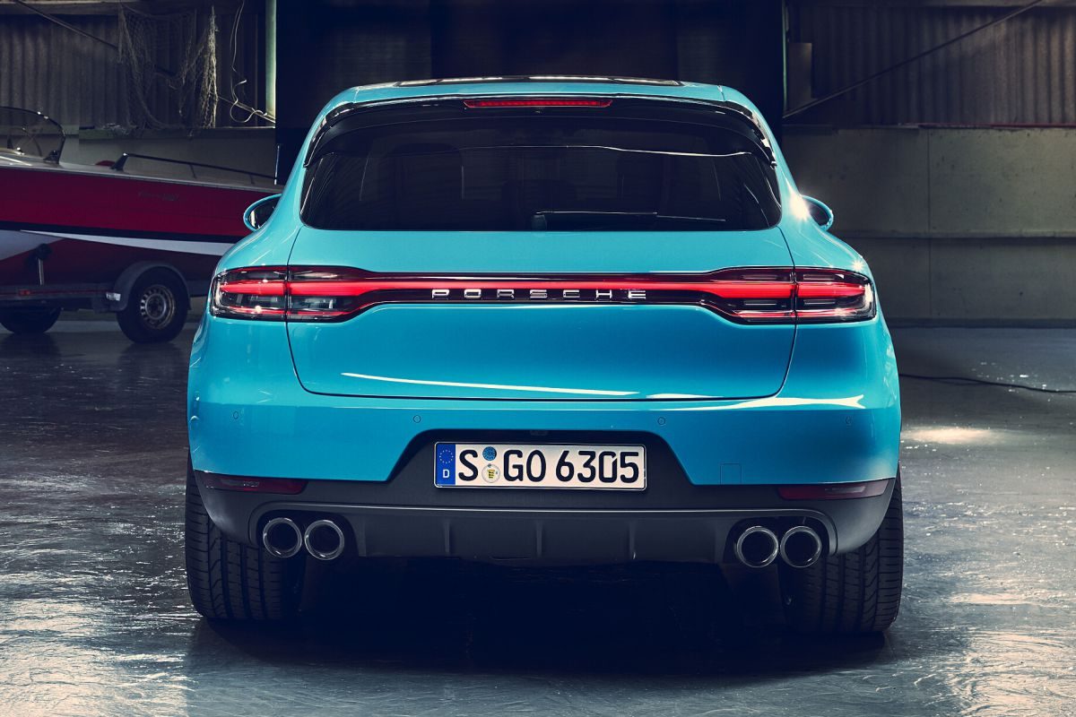 Porsche Macan · أزرق — الصورة 3